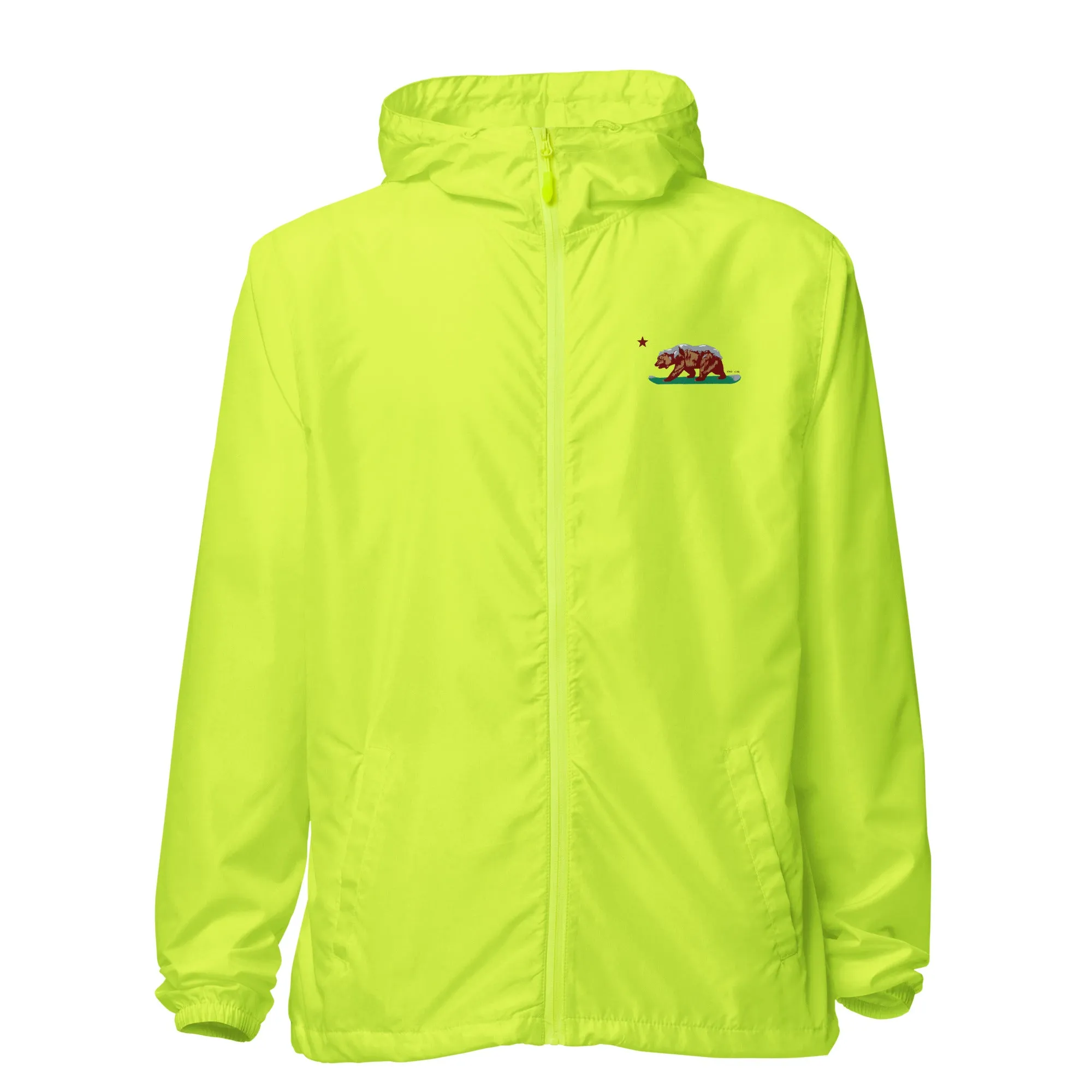 CA Flag Truckee water-resistant lightweight windbreaker