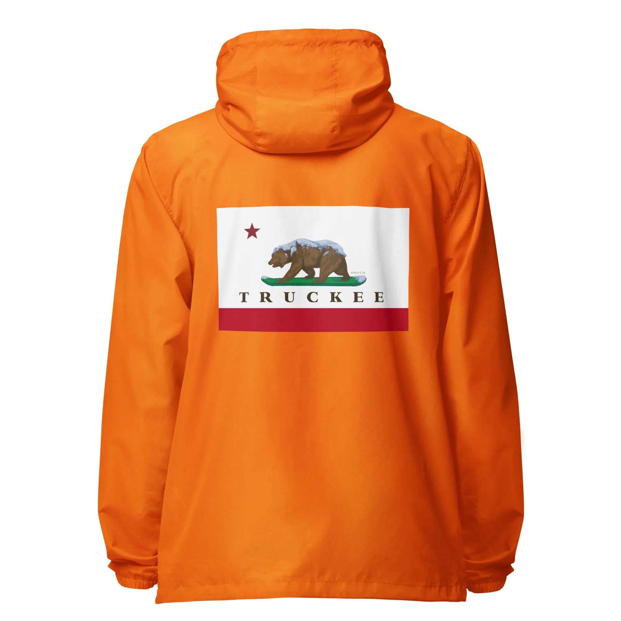 CA Flag Truckee water-resistant lightweight windbreaker