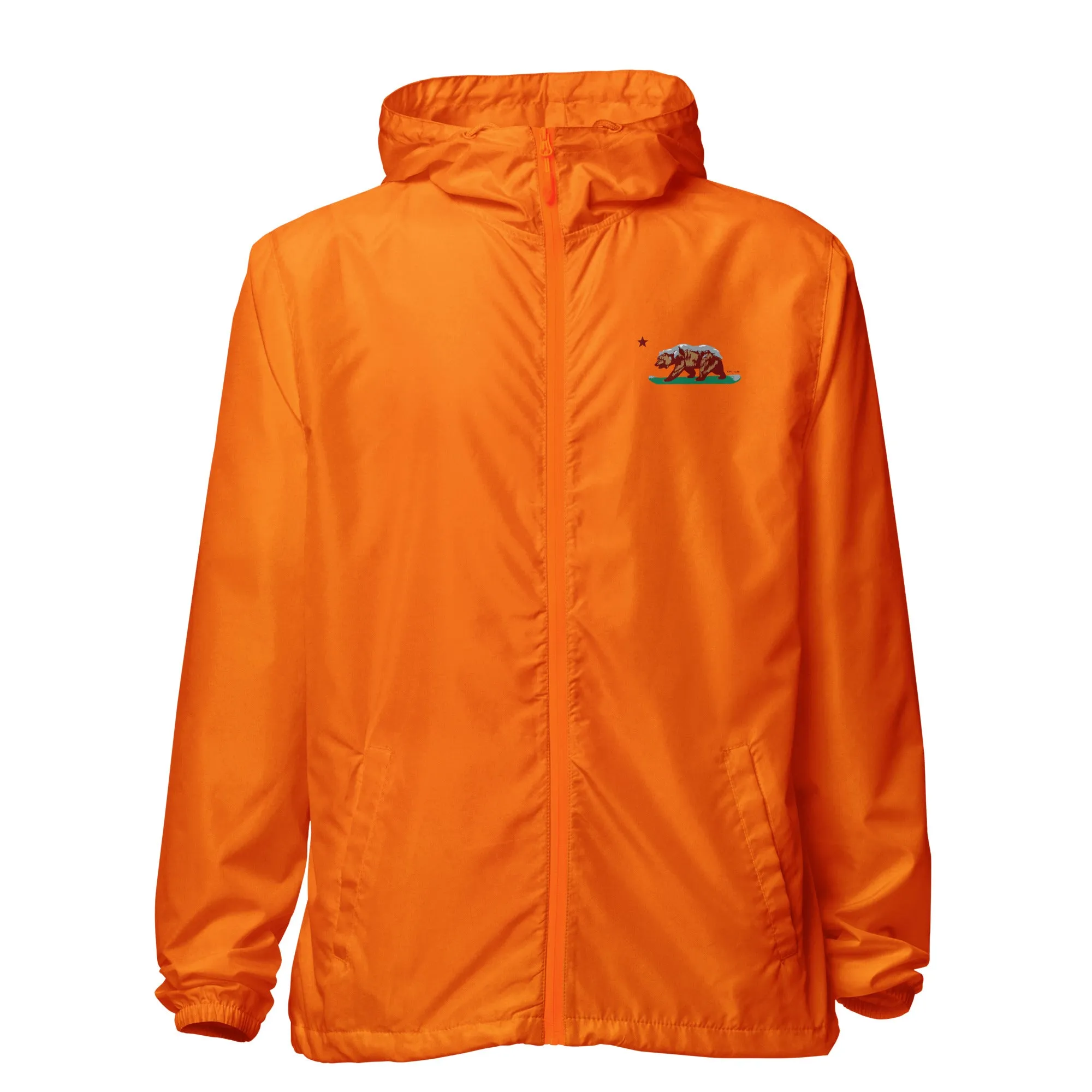 CA Flag Truckee water-resistant lightweight windbreaker