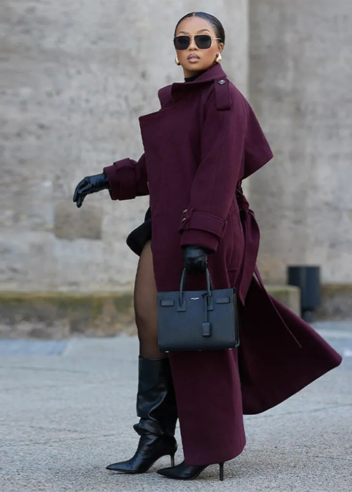 Camilla Double-Breasted Belted Trench Coat