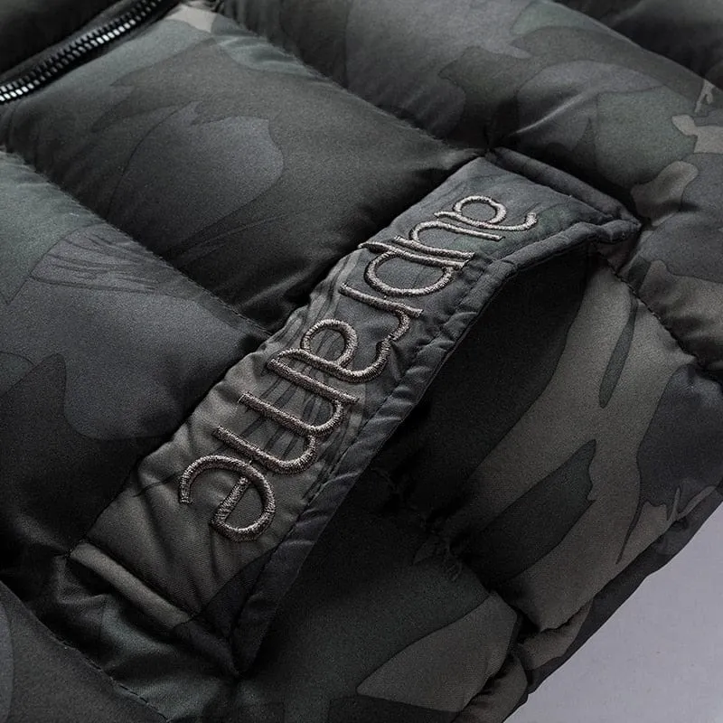 Camouflage Down Vest