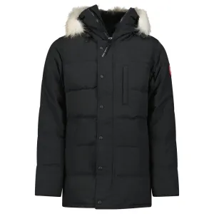 CANADA GOOSE CARSON WITH FUR PARKA JACKET BLACK