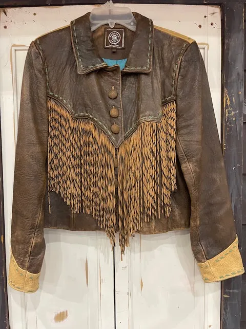 CF35-13 LONG FRINGE, HORSE BACK PHOTO-SM