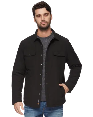 CHAPIN FLANNEL-LINED QUILTED JACKET