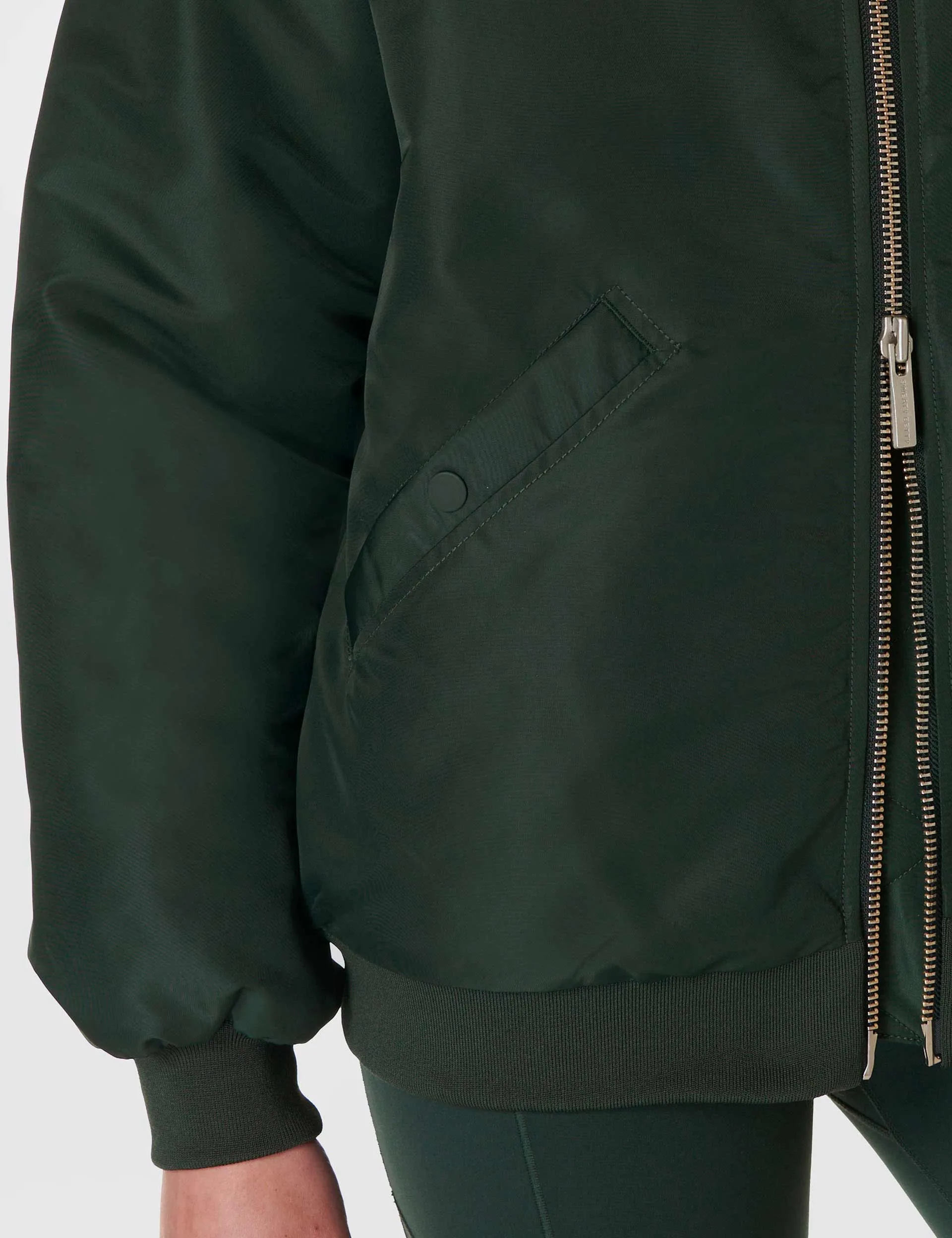 Cityscape Longline Bomber - Trek Green