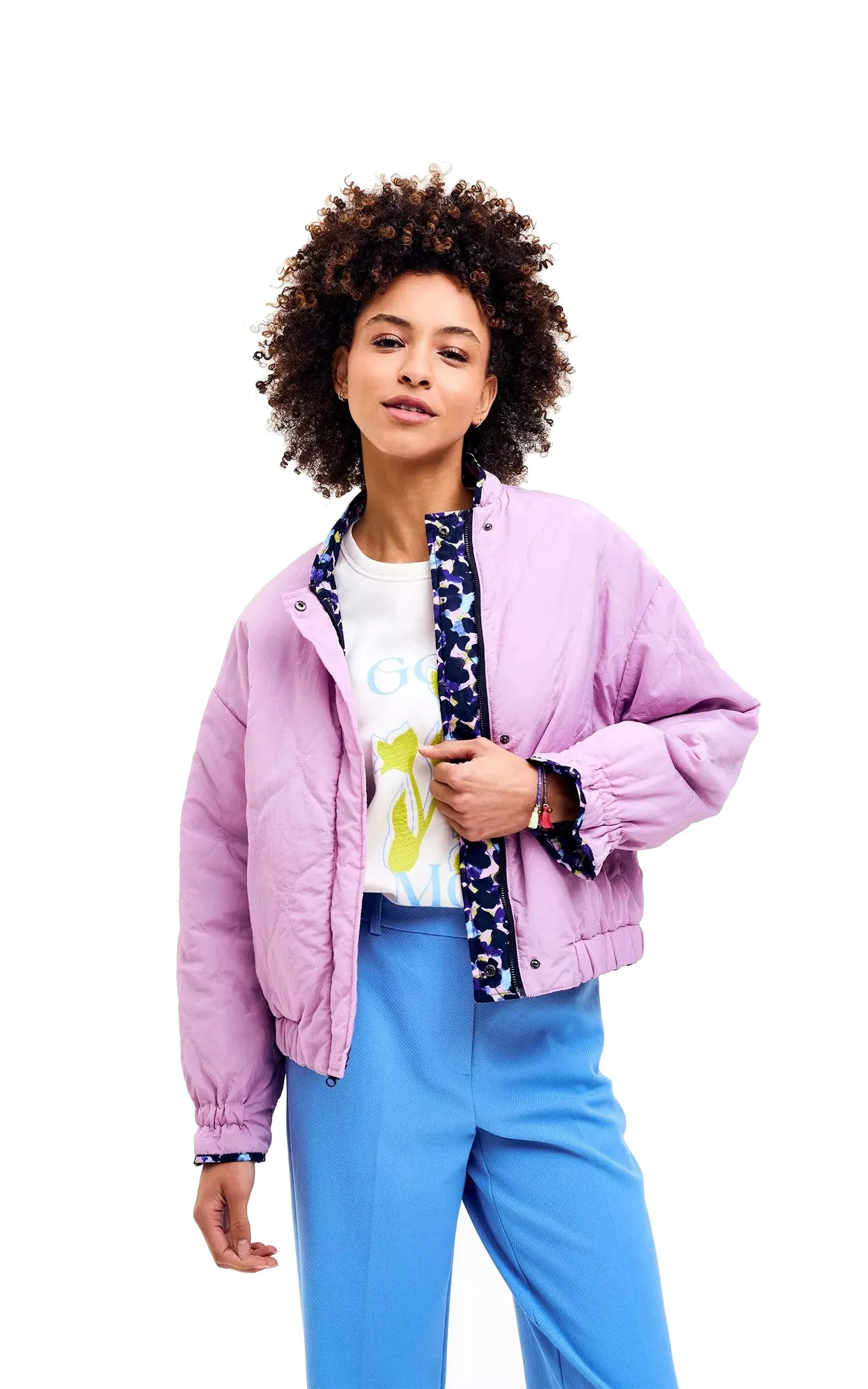 Coco Casual Jacket Donkerblauw