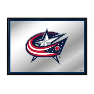 Columbus Blue Jackets: Framed Mirrored Wall Sign