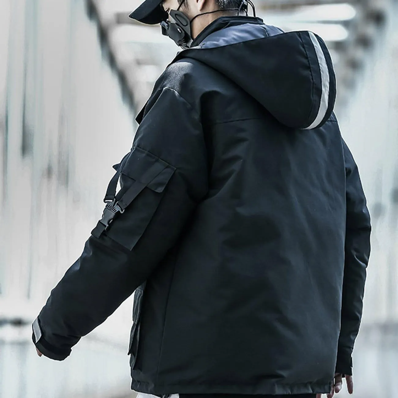 Combat Reflective Strip Winter Coat