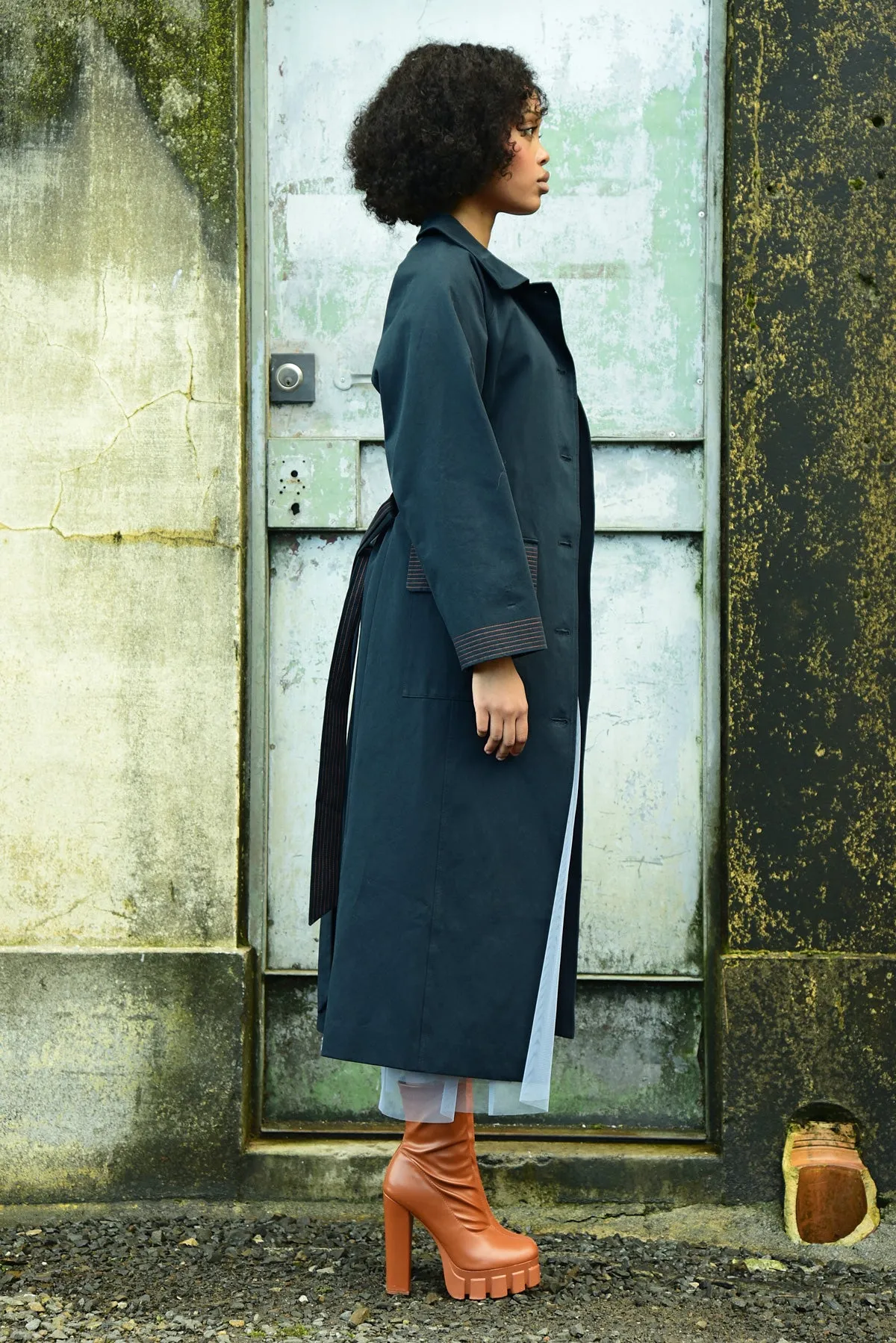 Coop - Sugar Coated Trench - Navy
