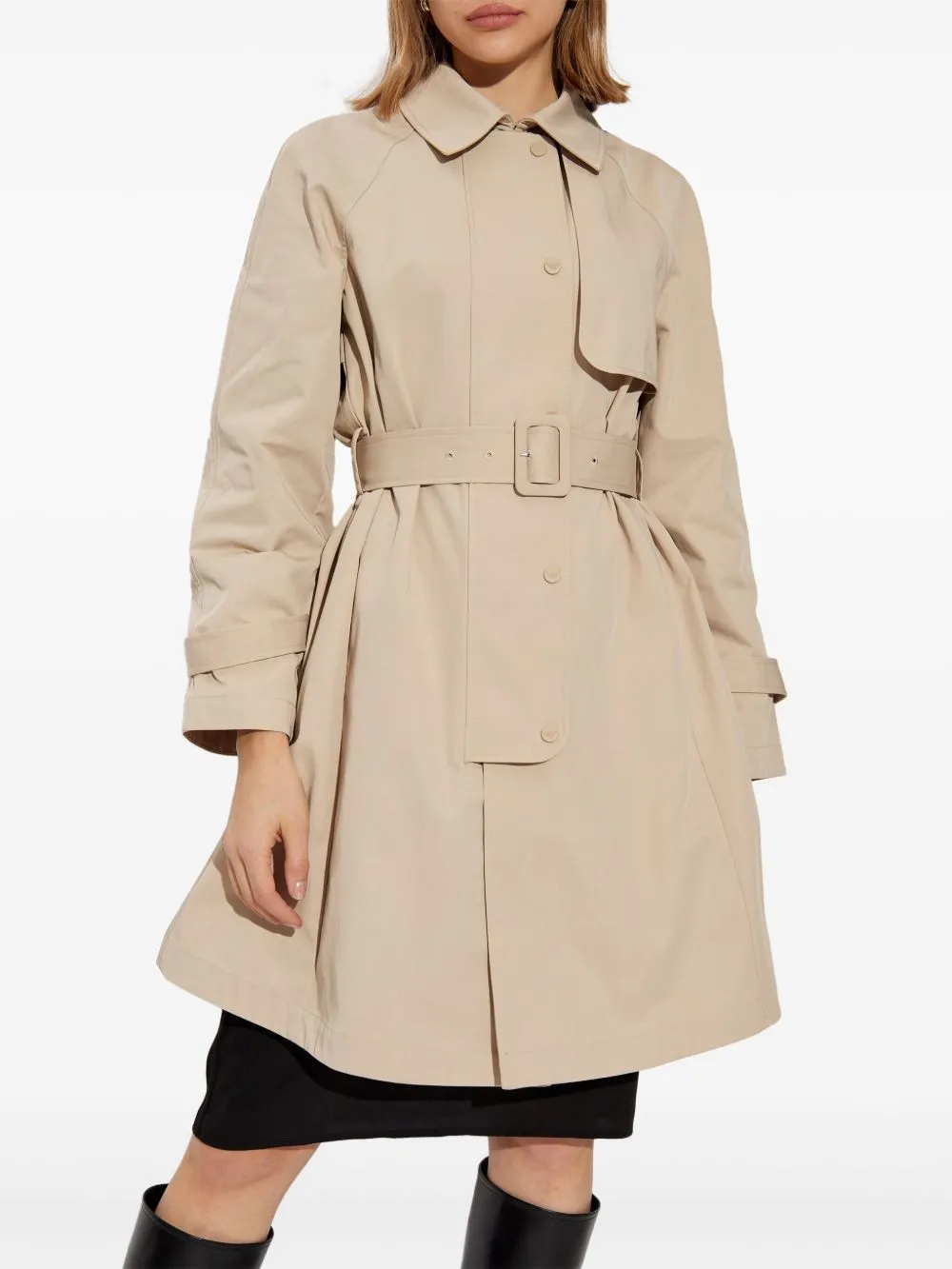 Cotton blend trench coat