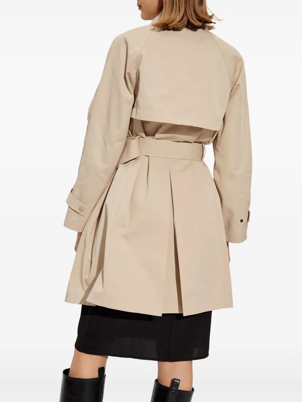 Cotton blend trench coat