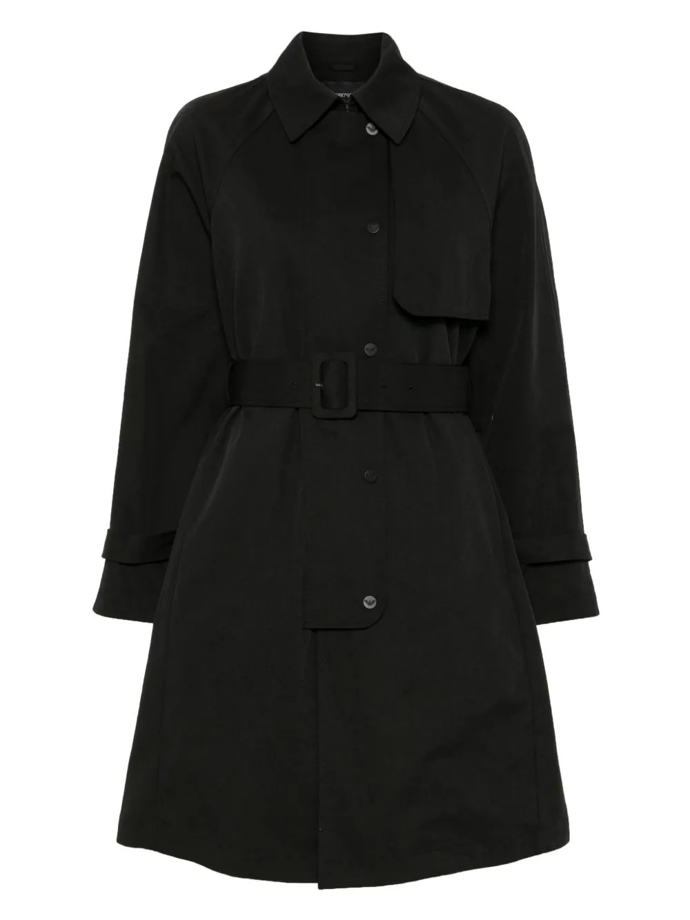 Cotton blend trench coat
