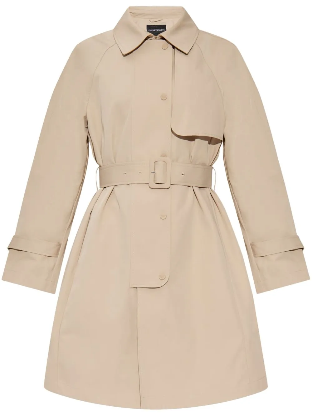 Cotton blend trench coat