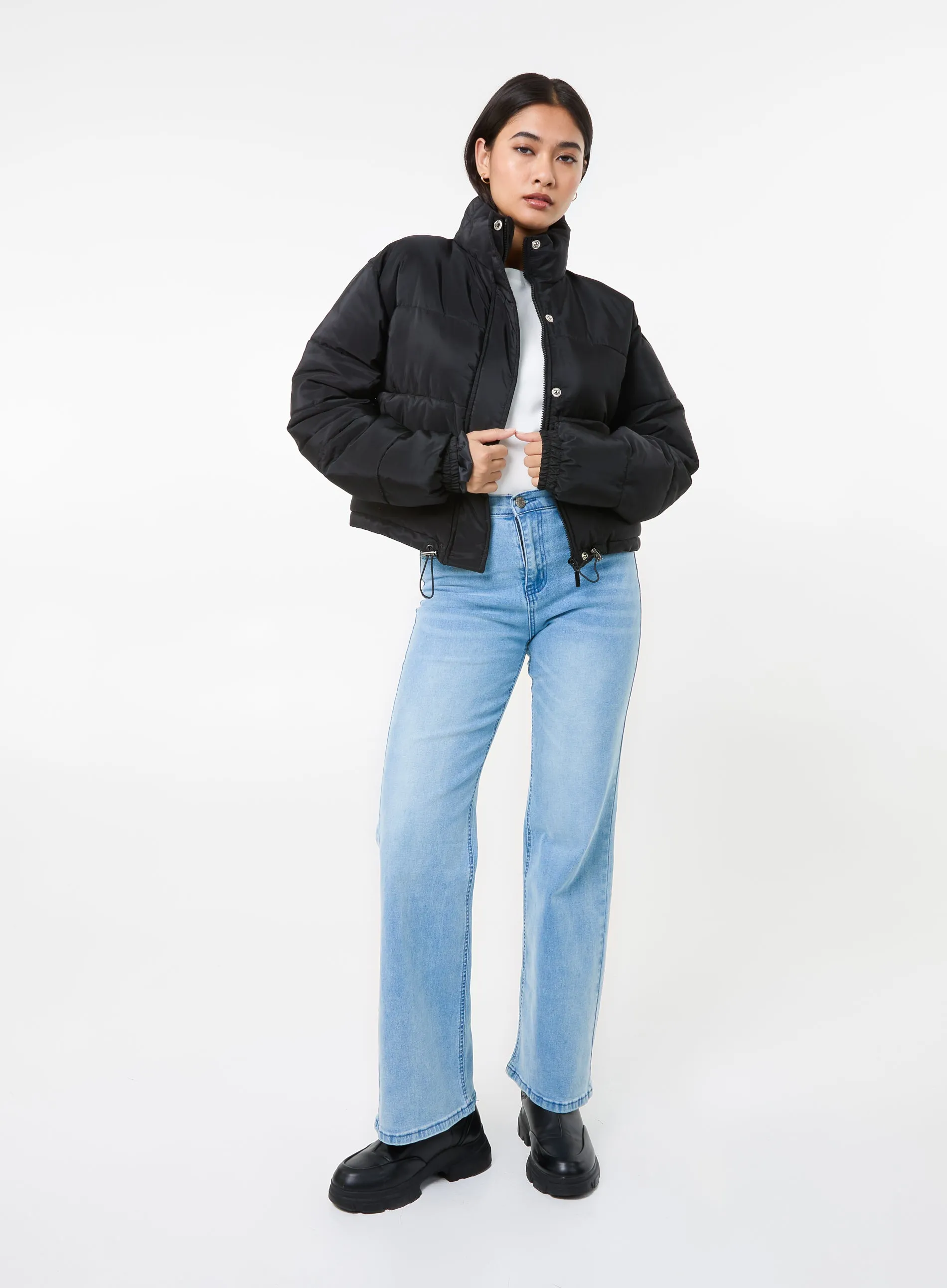 Crop Bomber Jacket
