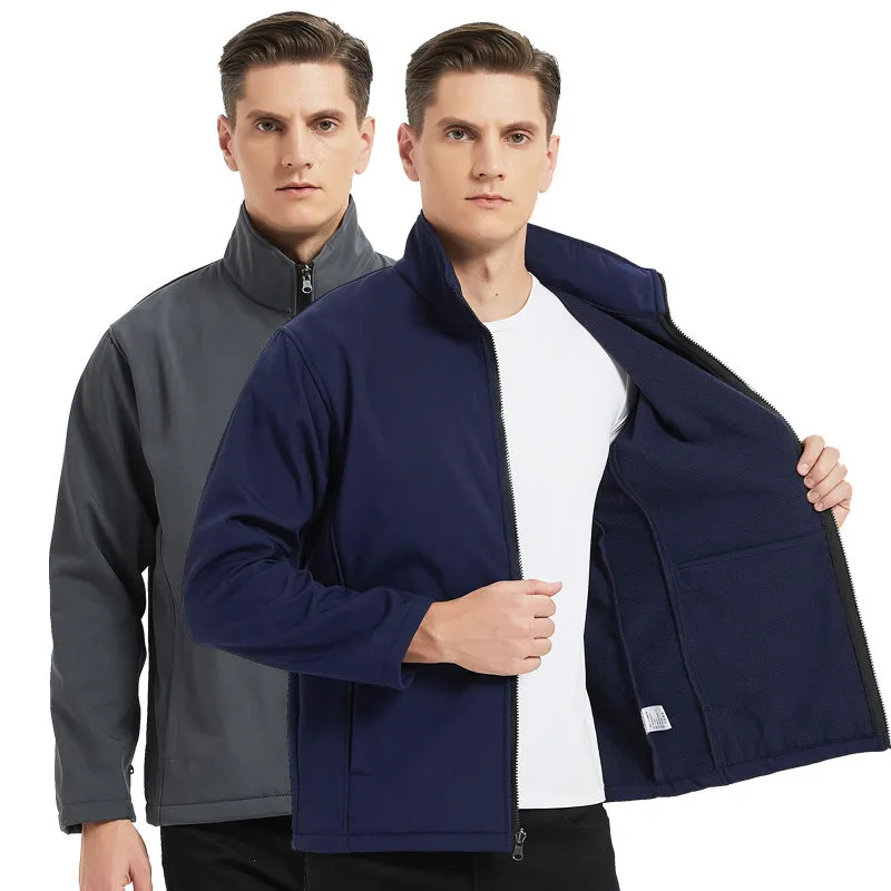 Custom logo Trekking jacket unsex Solid  function hardshell jacket Sealed hard shell jacket