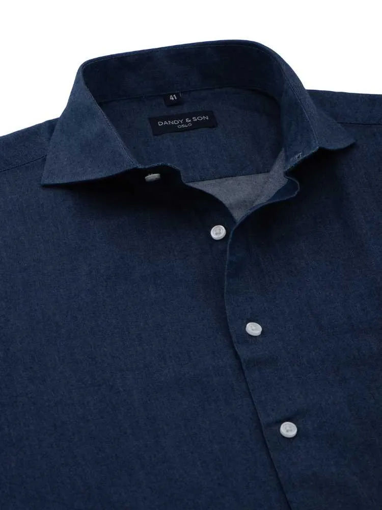 Cutaway Denim Shirt