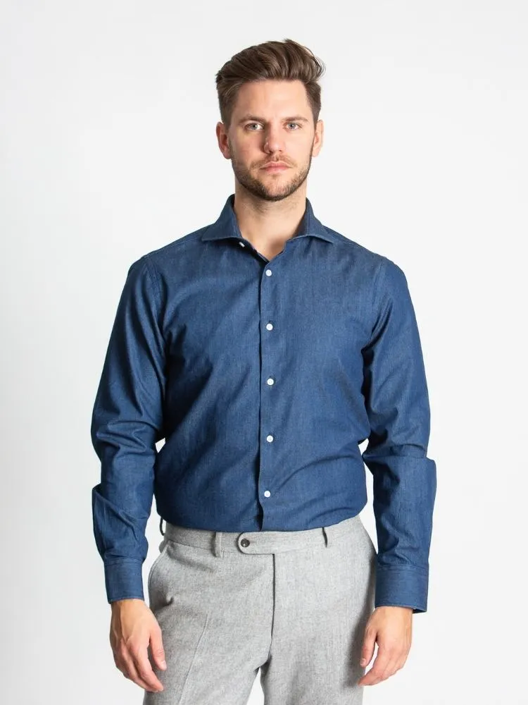 Cutaway Denim Shirt