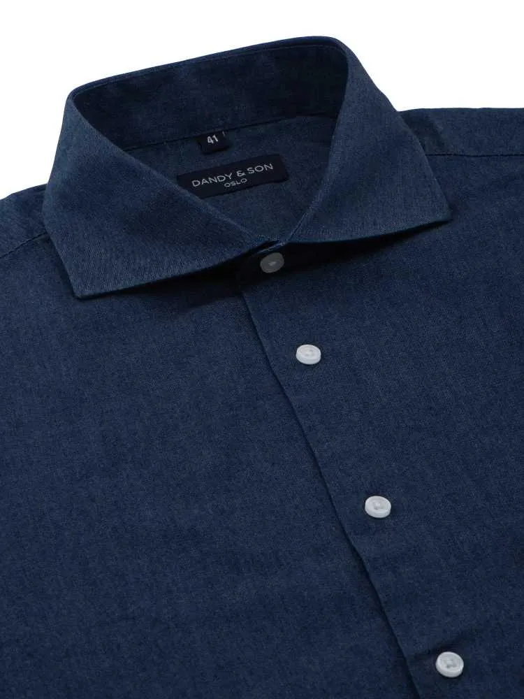 Cutaway Denim Shirt