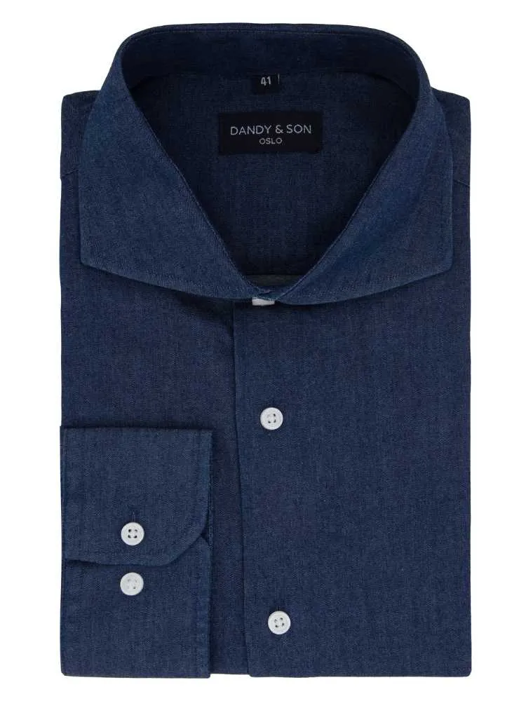 Cutaway Denim Shirt