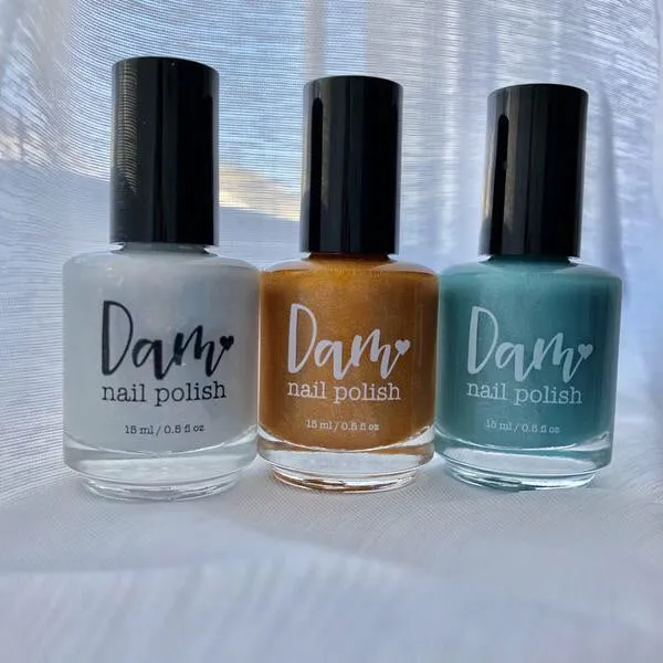Dam Nail Polish - Gemstone Pt. 4 - Turquoise