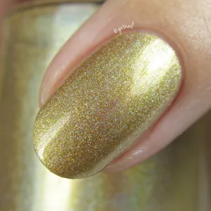Dam Nail Polish - Holo World - Holo Can You Gold?