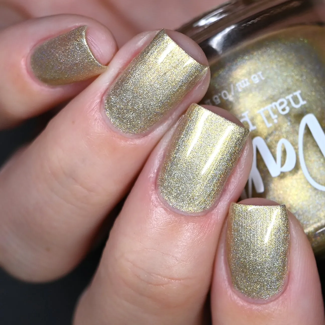 Dam Nail Polish - Jewelry Box Holos - Gold