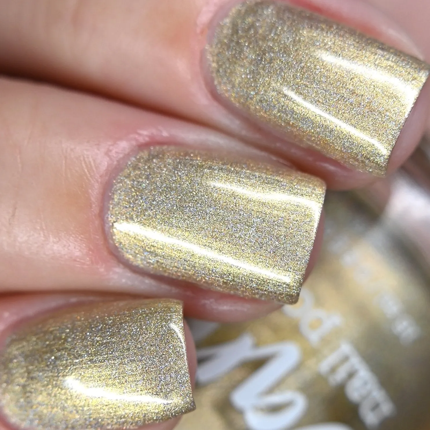 Dam Nail Polish - Jewelry Box Holos - Gold