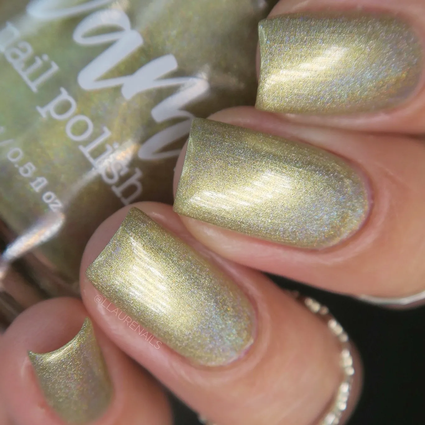 Dam Nail Polish - Jewelry Box Holos - Gold