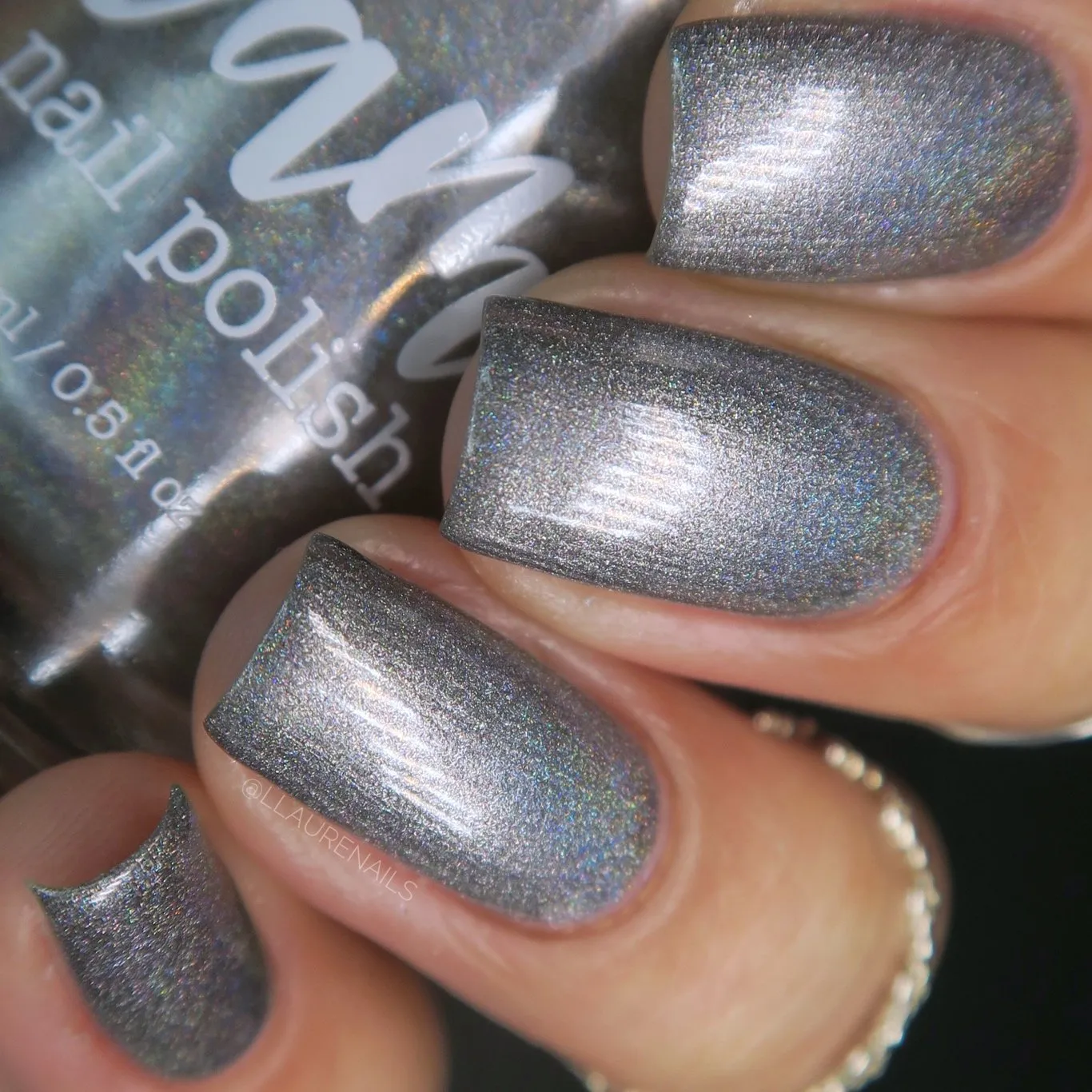 Dam Nail Polish - Jewelry Box Holos - Silver
