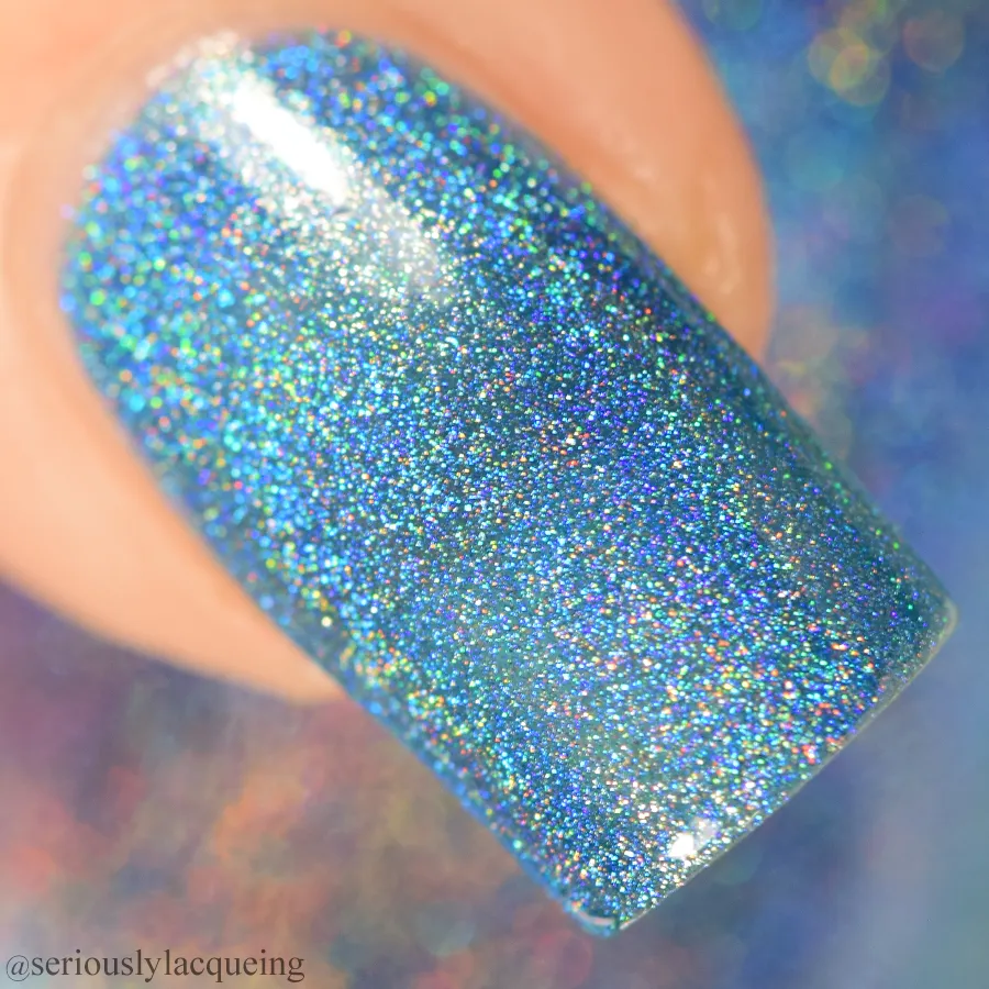 Dam Nail Polish - Seriously Rainbows - Believe Me It’s Blue