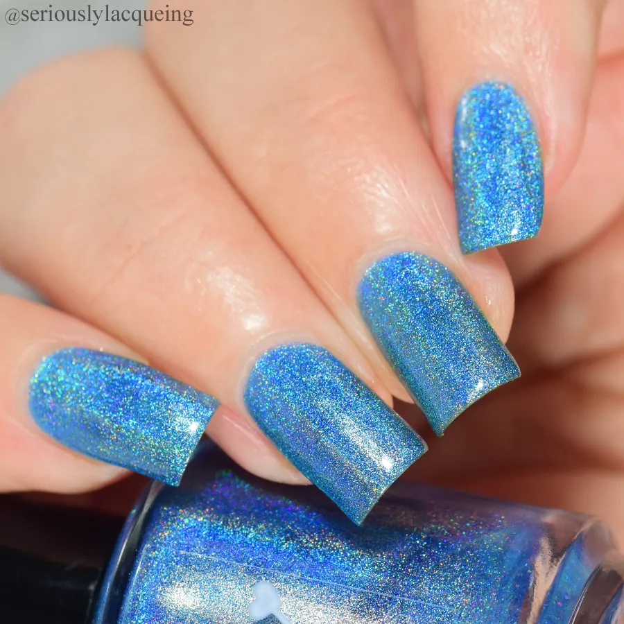 Dam Nail Polish - Seriously Rainbows - Believe Me It’s Blue