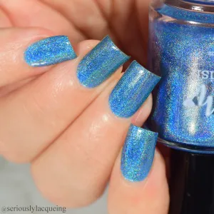Dam Nail Polish - Seriously Rainbows - Believe Me It’s Blue