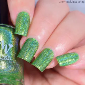 Dam Nail Polish - Seriously Rainbows - Gotta Be Green