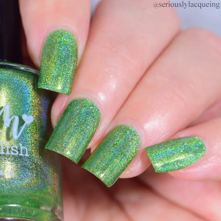 Dam Nail Polish - Seriously Rainbows - Gotta Be Green