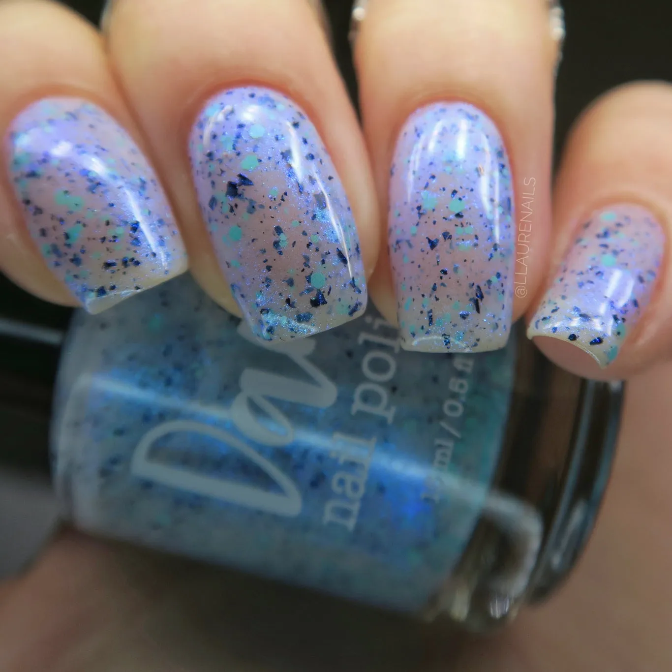 Dam Nail Polish - Stormy Siblings - Iridescent Ice
