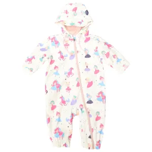 Dancing Unicorns Rain Suit - Cream