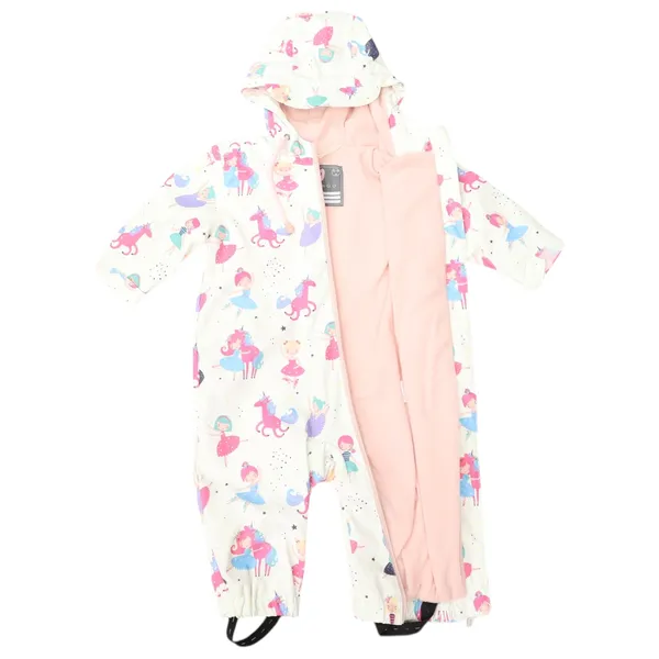 Dancing Unicorns Rain Suit - Cream