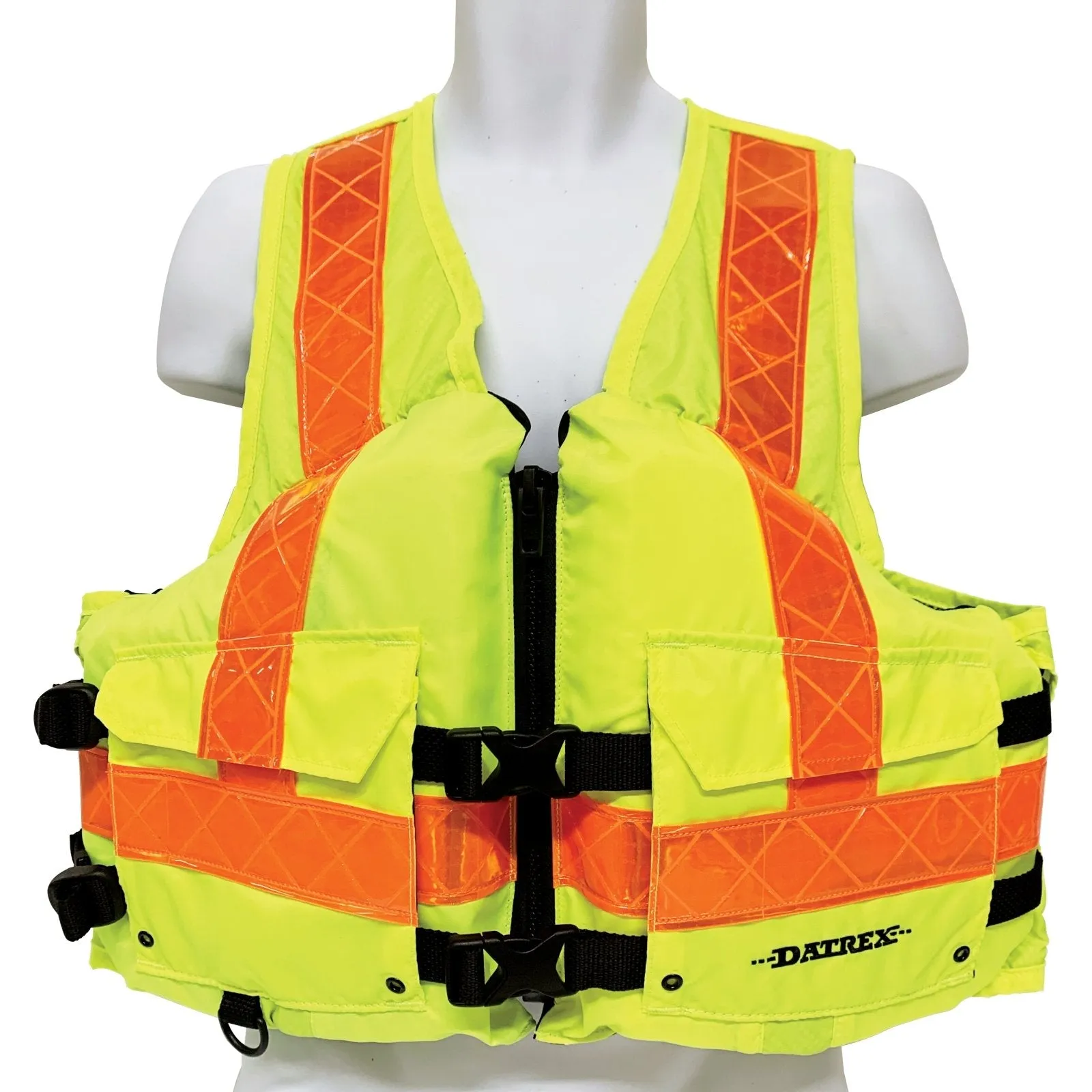 DATREX MAXFLOW MESH VEST, USCG/TC APPROVED 70N ANSI M-3XL