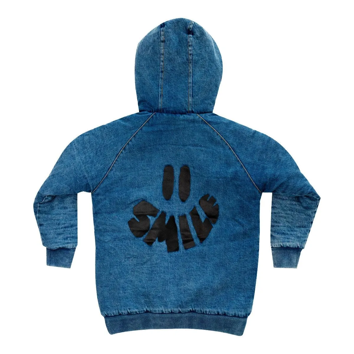 Denim Smile Bomber
