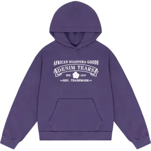 Denim Tears Hoodie Purple
