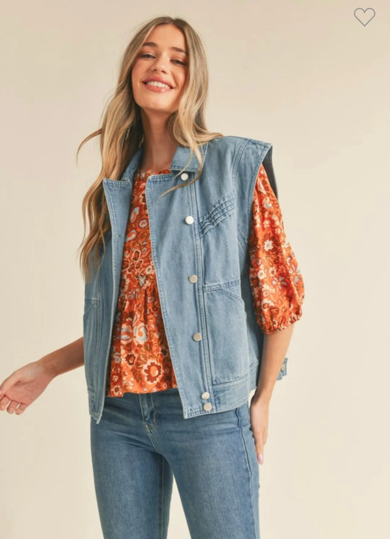 Denim Vest