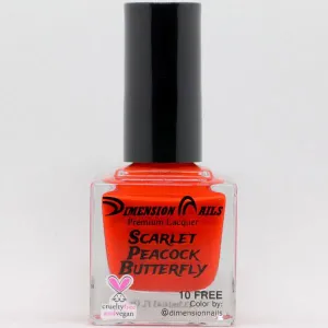 Dimension Nails - The Rainforest Collection - Scarlet Peacock Butterfly