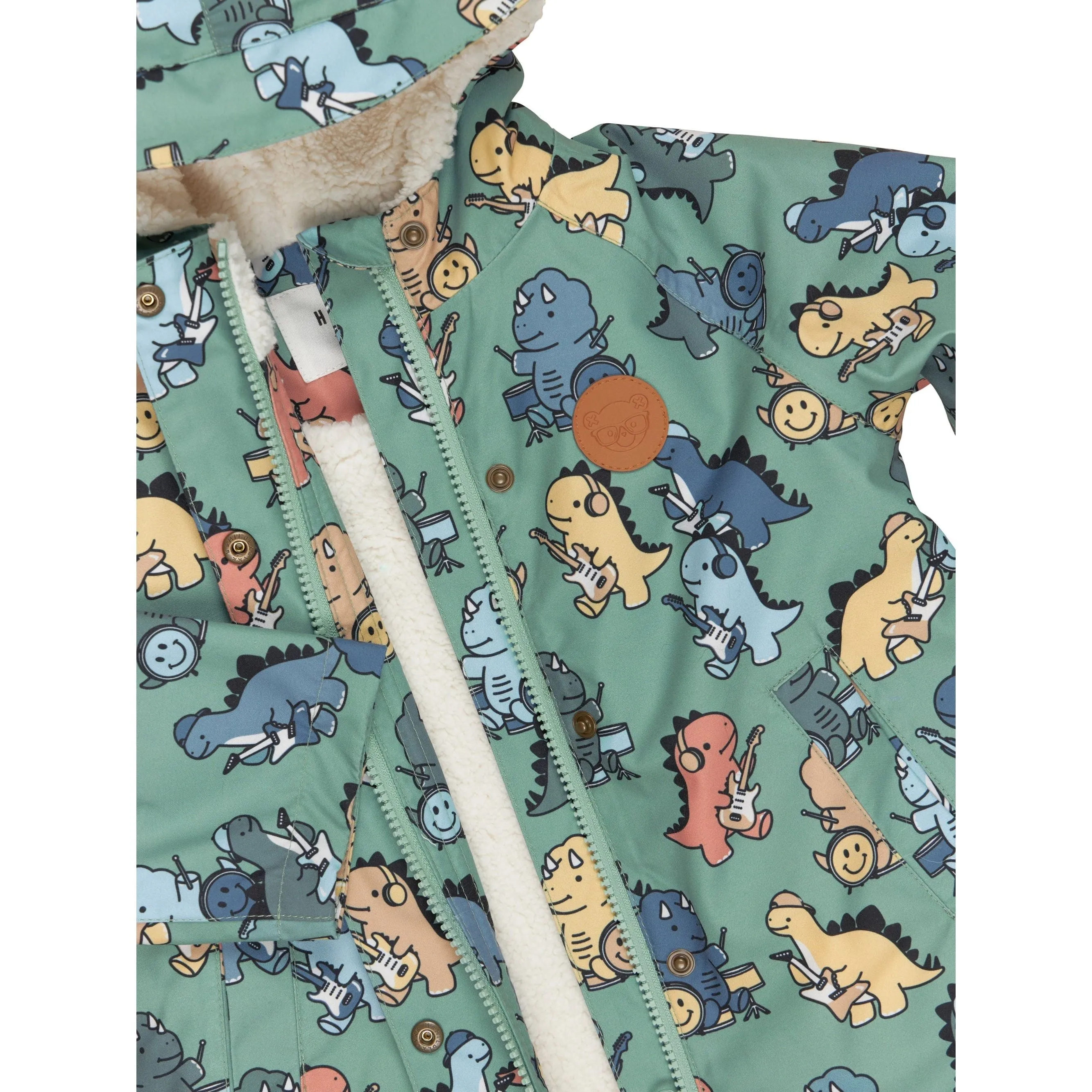 Dino Band Raincoat