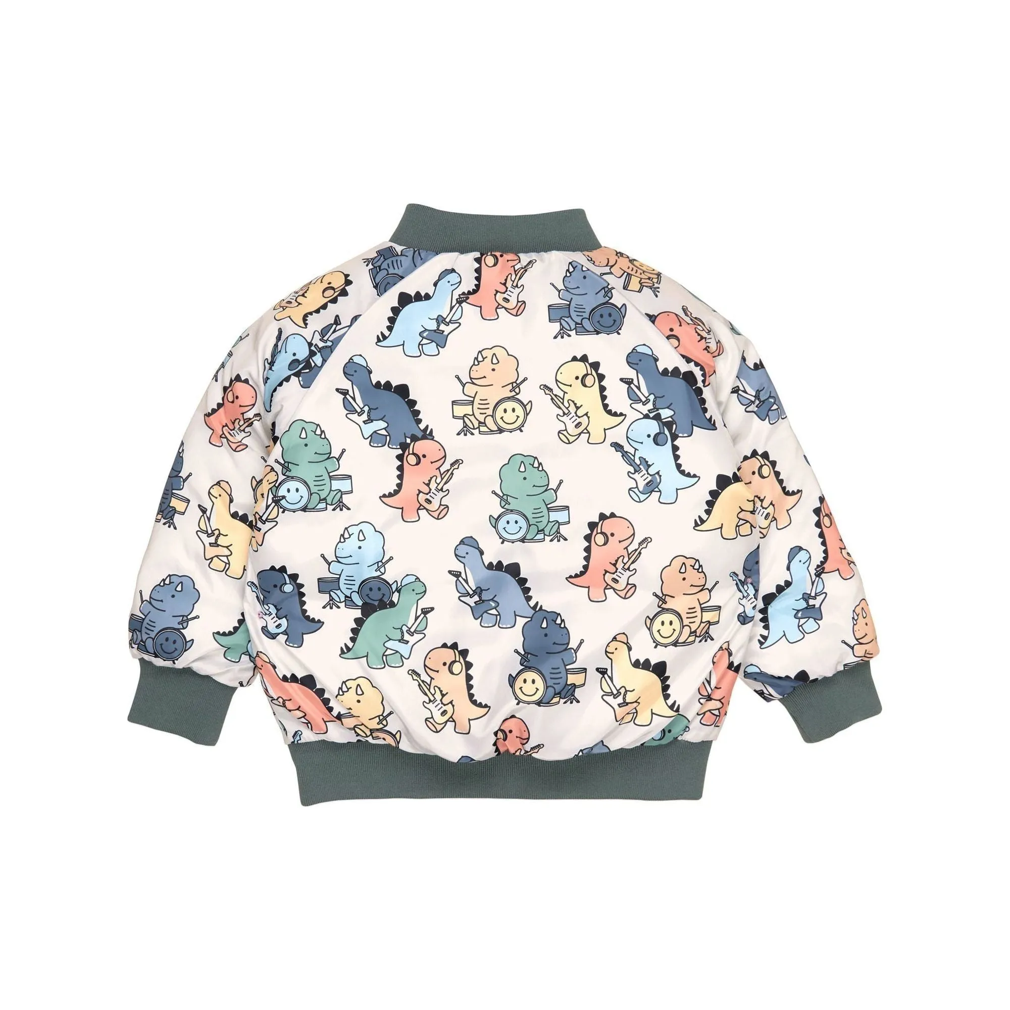 Dino Band Reversible Bomber