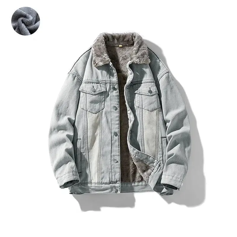 Distressed Denim Jacket