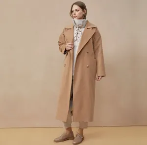 Double Breasted Wool Coat