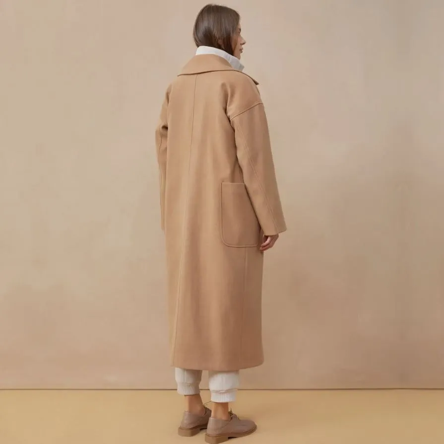 Double Breasted Wool Coat