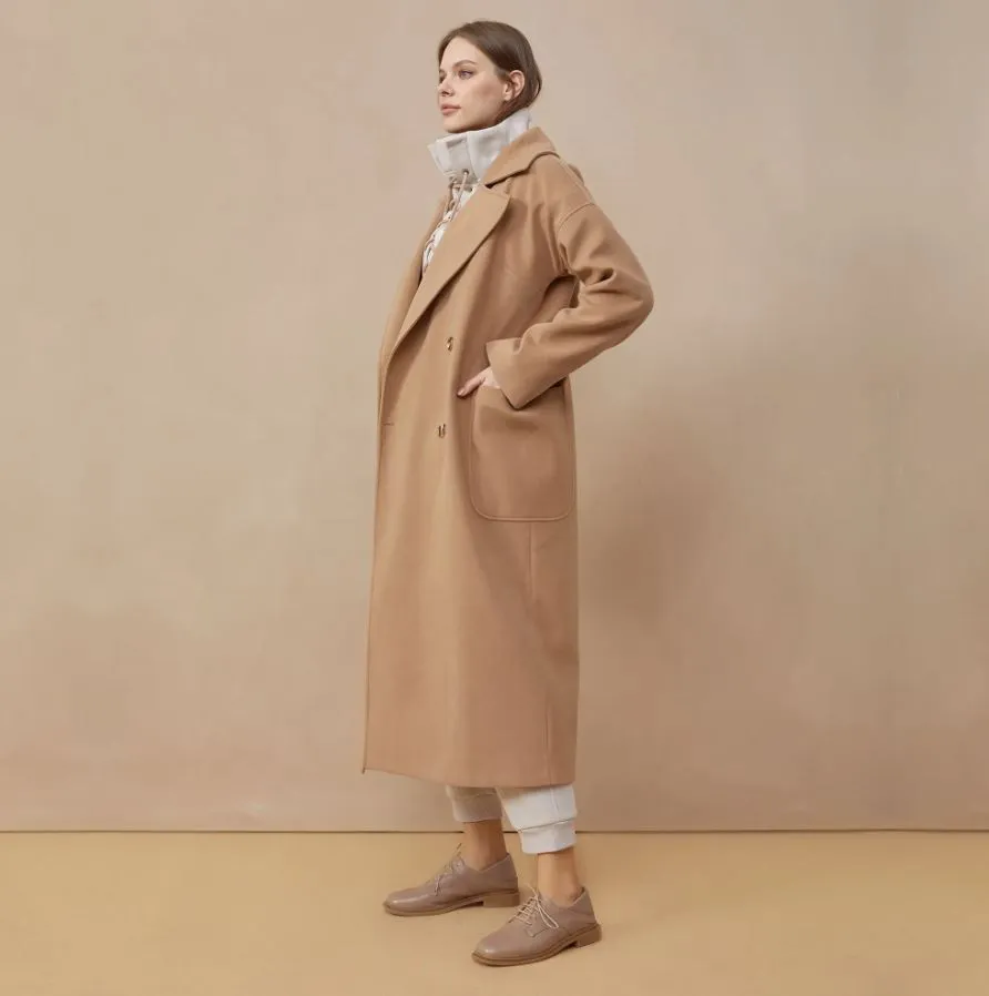 Double Breasted Wool Coat