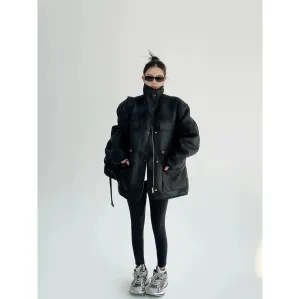 Double-sided Suede Lamb Wool Jacket