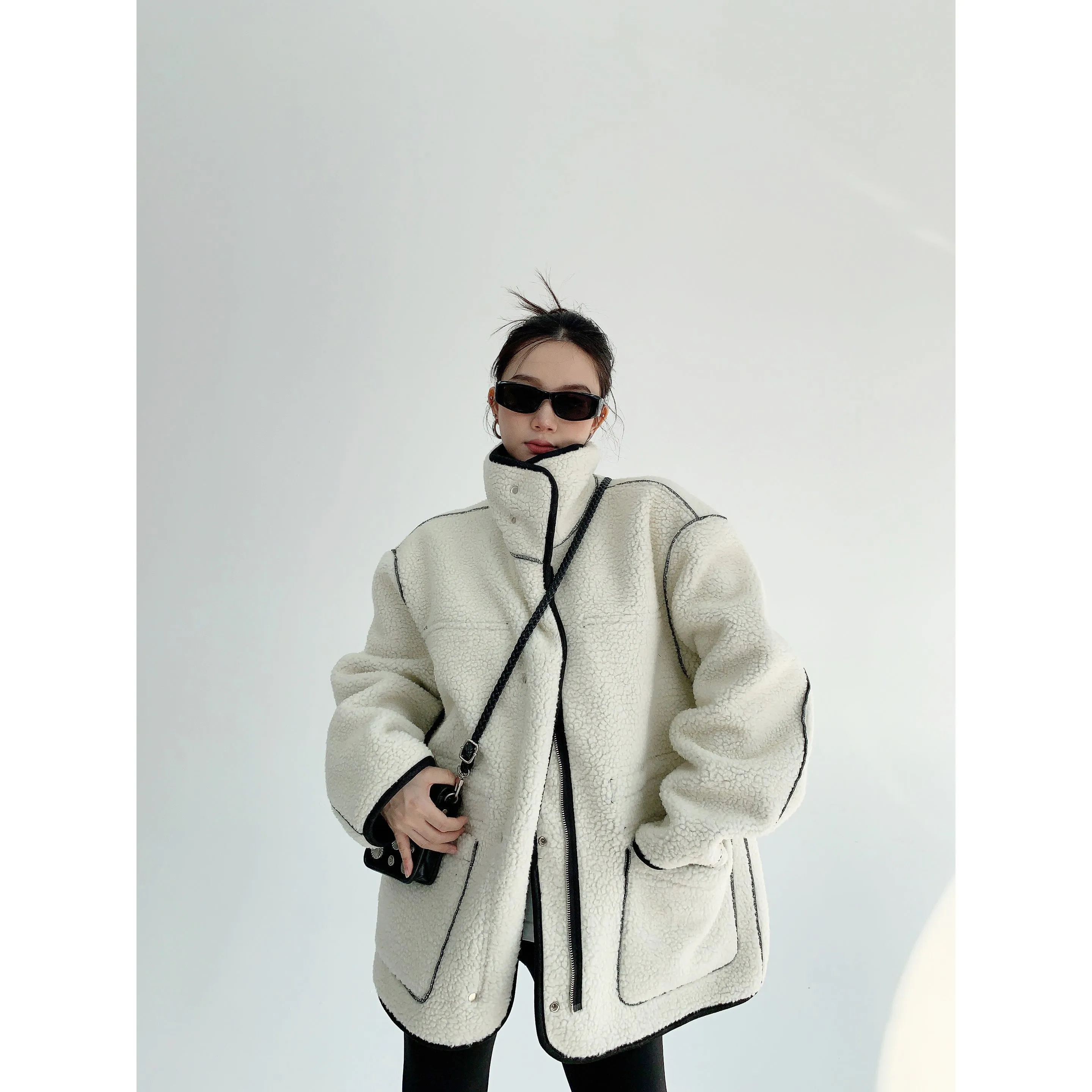 Double-sided Suede Lamb Wool Jacket